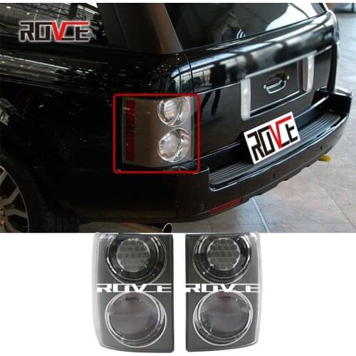 ROVCE Tail Light Tail Lamp For Land Rover Range Rover Vogue 2002-2009 4.2 Supercharge Style L322 White Taillight