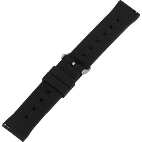 6 Colors 20/22mm Silicone Watch Bands Quick Release Spring Bars Fashion Waterproof Replacement Pin Buckle Watch Straps