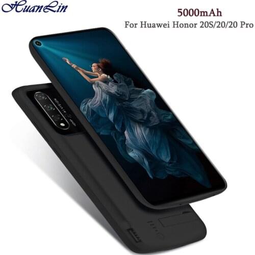 High Quality 5000mAh Power Bank Case For Huawei Honor 20S Pack Backup Battery Charge For Honor 20/20Pro Battery Case Cover