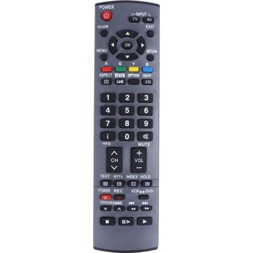 Replacement TV Remote Control For Panasonic 7651120/71110/7628003 LCD LED Wireless controller remote Black
