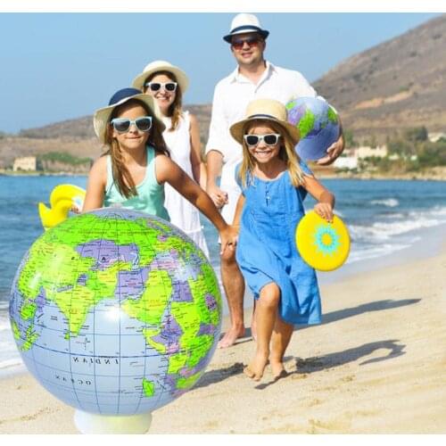 2021 Summer Inflatable Beach Swimming Pool Ball Summer Outdoor Pool Play Ball Swimming Toy Water Game Sports Water Bouncing Ball