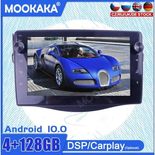 4+128G Android10 Touch Screen For Toyota RAV4 2006-2012 Car GPS IPS Car Multimedia Tesla Player Head Unit Audio Radio Navigtion