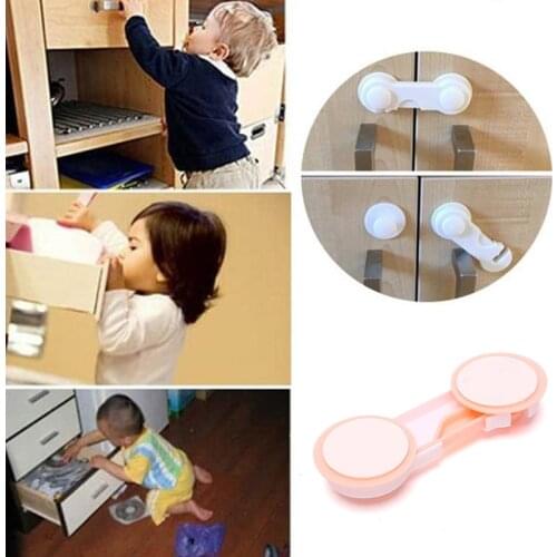5Pcs Children Safety Protection Cabinet Refrigerator Cabinet Prevent Locking Children Baby Safety Lock Cabinet Locks Home