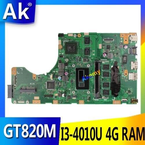 AK TP550LD Laptop motherboard for ASUS TP550LD TP550LA TP550L TP550 Test original mainboard DDR3L 4G RAM I3-4010U GT820M