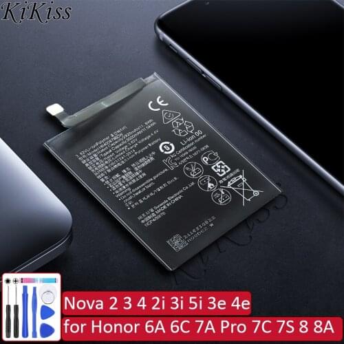 HB405979ECW Battery For Huawei Nova 2 3 4 2i 3i 5i 3e 4e Honor 6A 6C 7A Pro 7C 7S 8 8A DUA-L22 DUA-LX2 DIG-L01 DIG-L21 DIG-L21HN