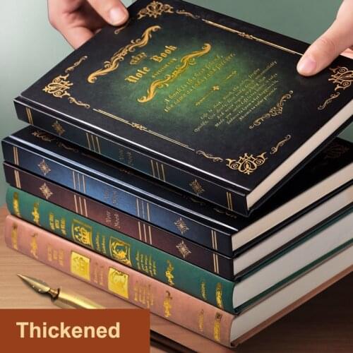 Notebook Diary Notepad European Magic Creative Hardcover Diary Books Weekly Planner Handbook Scrapbook Fine Gift 240/360 Pages