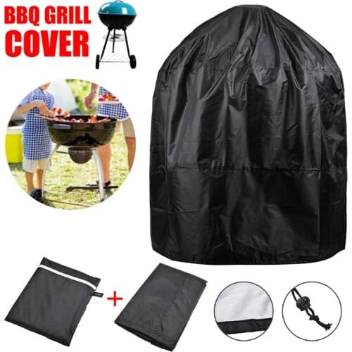 58x77cm BBQ Cover Outdoor Dust Waterproof Grill Cover Heavy Duty Outdoor Barbecue Grill Anti Dust Rain Protective Covers