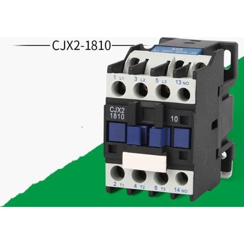 CJX2-1810 CJX2-1801 AC contactor copper coil silver point voltage 24V 36V 110V 220V 380V 50 / 60 Hz