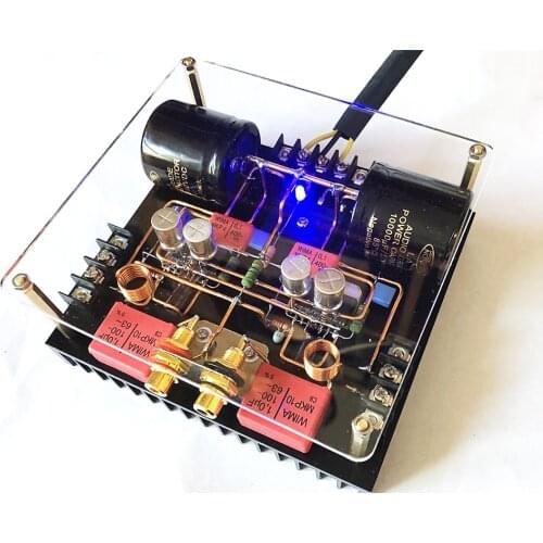 HIFI audio fever LM3886 TDA7293 power amplifier chip overhead assembly music circuit unvoiced