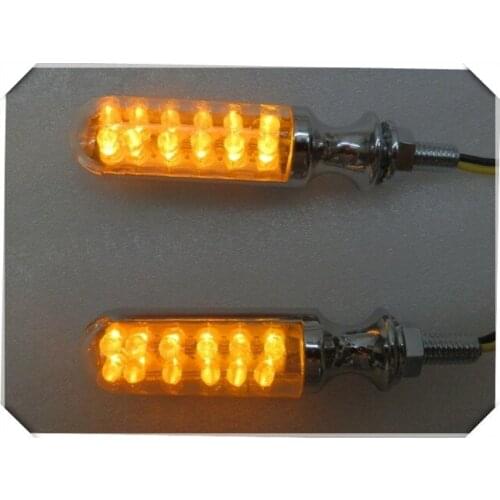 CHROME BILLET LED TURN SIGNALS for Honda Shadow Goldwing VTX VT GL