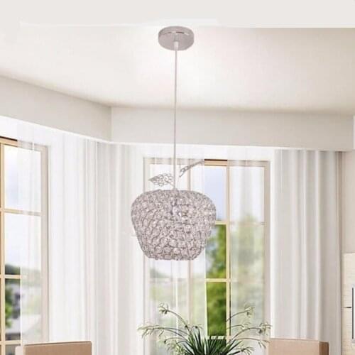 Hot crystal chandelier LED lamp K9 high-grade crystal chandelier dining room silver crystal chandeliers for voltage 90-260V