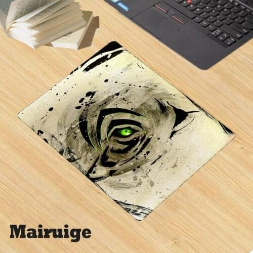Mairuige Tiger Pattern Office Home Small Mouse Pad Rubber Non-slip Anime Mousepad PC Laptop Keyboard Desk Mat Game Accessories
