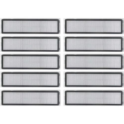 10Pcs Hepa Filter Compatible for Xiaomi Dreame D9 Robot Vacuum Cleaner Accessories Parts Kits