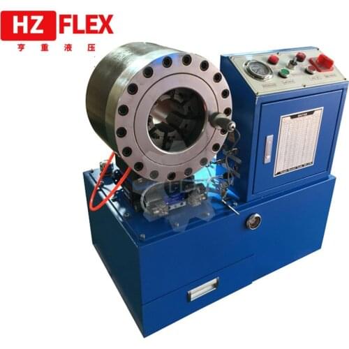 CE Verfied compact pipe pressed fitting Automatic 380v 3kw 3 ph HZ-68 51mm 4SP R12 hydraulic pipe press