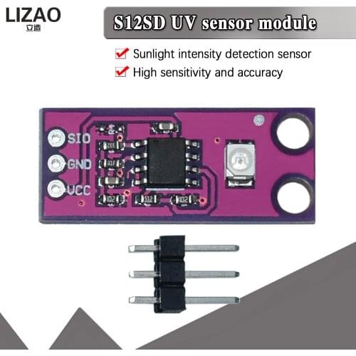 Original assembly GUVA-S12SD UV Detection Sensor Module Light Sensor 240nm-370nm for arduino