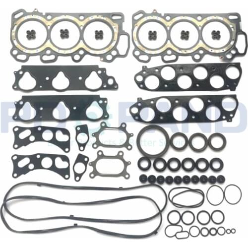 J30A4 Engine Complete Gasket Set 06110-RCA-A02 06120-RCA-A02 for Honda ACCORD Coupe CM7 VII CM6 3.0 V6 2997cc 2003-2008