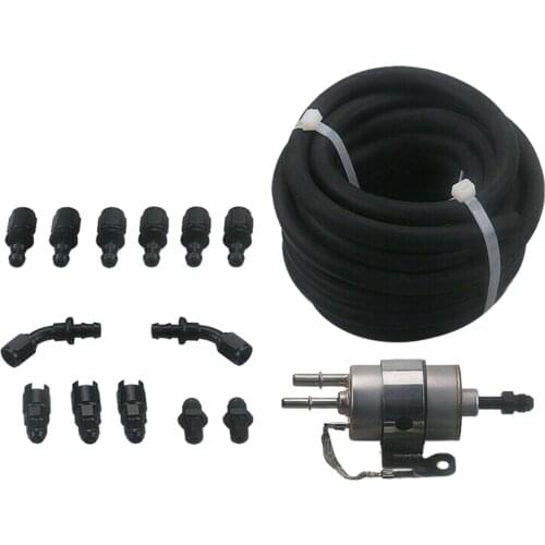 Fuel Injection Line Adapter Pressure Regulator Install Set for LS Durable