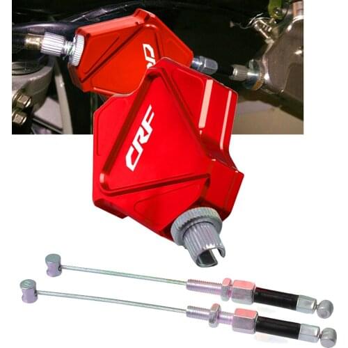 CNC Stunt Clutch Lever Easy Pull Cable System For HONDA CRF150R CRF125R CRF250R CRF 450R 450RX 250X 450X 150F CRF230F 250L 250M