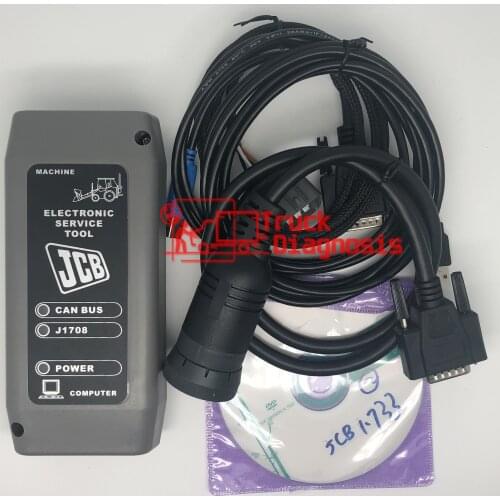 V1.73.3 for JCB DIAGNOSTIC KIT (DLA) JCB Service Master Spare parts SPP JCB Agricultural construction Diagnostic scanner tool