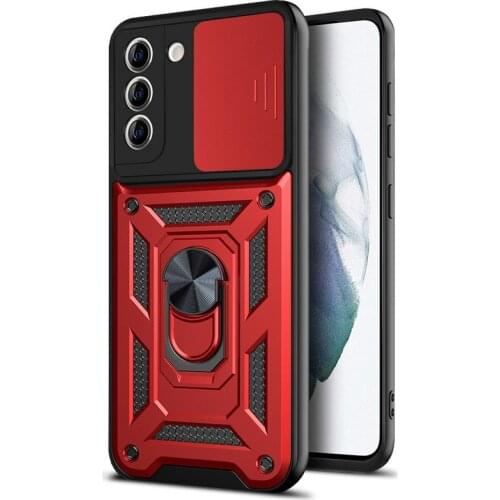 Camera protection case for Samsung S21 FE S21 Ultra S20 Plus Note 20 ultra Armor Shockproof Hybrid Ring Back Cover Fundas