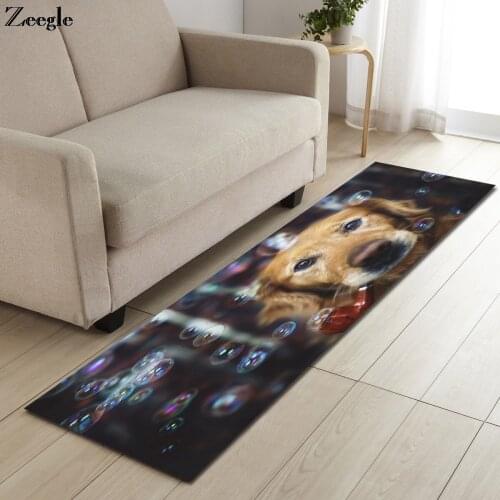 Zeegle Rugs and Carpets for Home Living Room Anti Slip Bathroom Doormat Yoga Area Rug Sofa Foot Mat Hallway Rug Kitchen Carpet