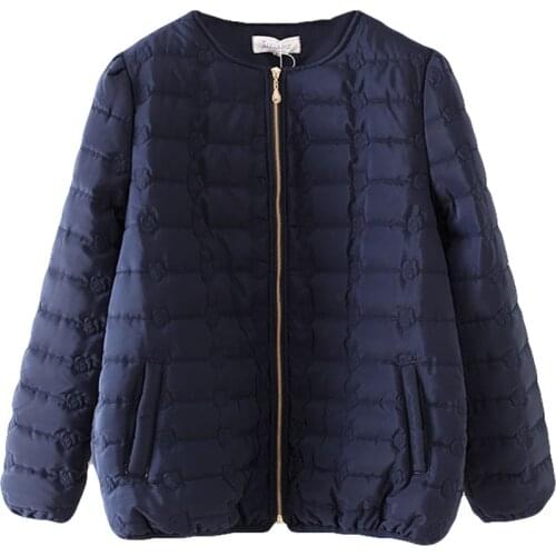 NewBang Plus Size 4XL Cotton Jacket Women Winter Warm Without Collar Coat With Zipper Female Jackets