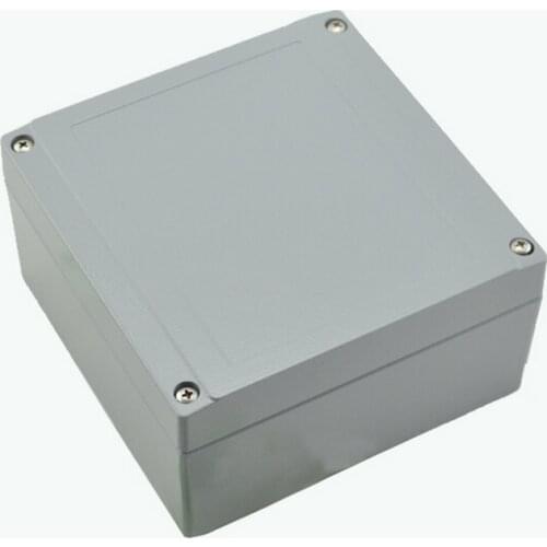 140*140*75mm square Cast aluminum waterproof electric meter box metal aluminum cable junction box waterproof box enclosure