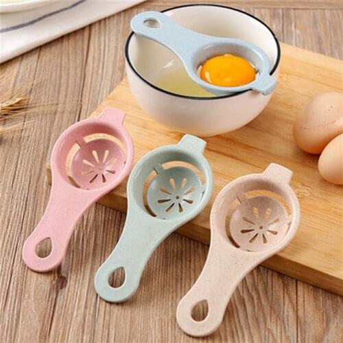 Egg White Yolk Separator Household Egg Divider Kitchen Cooking Egg Tool Filter Egg Separator Cooking Gadgets Kitchen Accessories