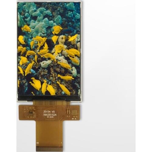 3.5 inch 640*960, NV3052CGRB, TFT LCD dsiplay, SPI+RGB IPS module Full viewing angle High brightness outdoor sunlight readable