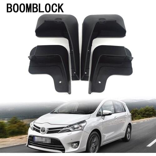 4pc Car Front Rear Mud Flaps Mud Flap Mudguards Fender For Toyota Verso 2009 2010 2011 2012 2013 2014 2015 2016 Accessories