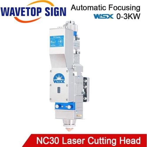 WaveTopSign WSX NC30 0-3kw Automatic Focusing Fiber Laser Cutting Head Max Laser Power 3000W for Metal Cutting