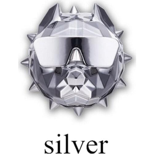 Bulldog Car Air Freshener Perfume Clip Fragrance Diffuser Auto Vents Scent Odor Freshener Perfume DIY Interior Decoration