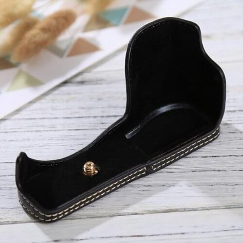 PULUZ For Sony ILCE-5100 case 1/4 inch Thread PU Leather Camera Case Base for Sony A5100