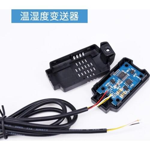 Temperature and Humidity Sensor Transmitter RS485 Collector Module Modbus Real-Time Monitoring Sht20 Probe