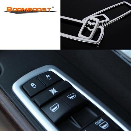 Door lift Window Switch Cover Frame Trim New Chrome For Jeep Grand Cherokee Dodge Journey Chrysler 300 2011 2012 2013 2014 4Pcs
