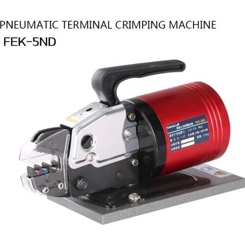 FEK-5ND Pneumatic Terminal Crimping Machine Cold Crimping Tool Mini Crimping Tool Pneumatic Crimping Tool Press