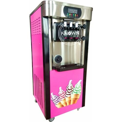 Commercial 20L/H vertical soft ice cream machine sweet cone ice cream machine ice cream machine