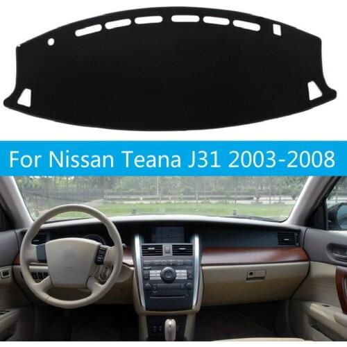 Car Dashboard Cover For Nissan Teana J31 2003 2004 2005 2006 2007 2008 Dash Mat Pad Carpet Dashmat Sun Shade Pad Car Styling