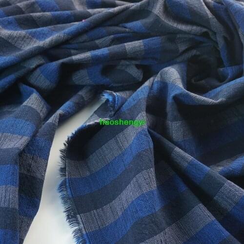 New Chinese style high-end cotton yarn-dyed garment fabric
