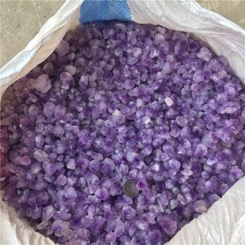 Wholesale Natural Beautiful Small Amethyst Tumbled Stone Crystal Gravel