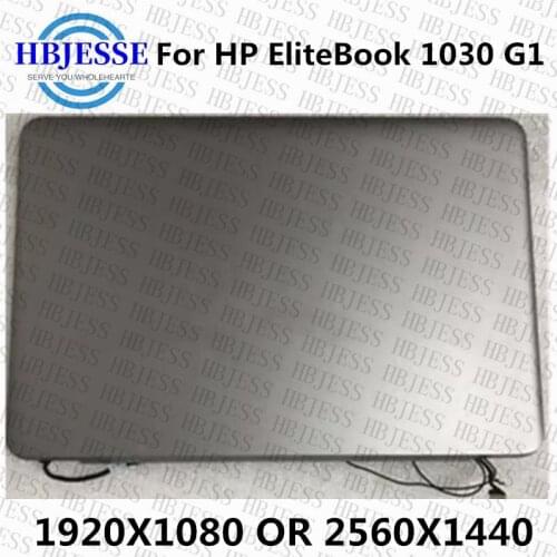 Original Test well 13.3" For HP EliteBook 1030 G1 LCD Display Touch Screen Upper part Assembly 842800-001 850931-001 FHD OR QHD