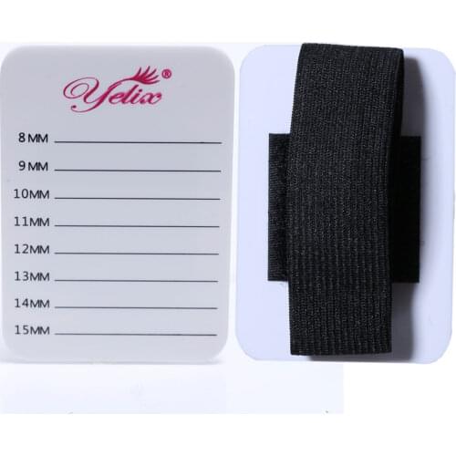 Individual eyelashes extension hand plate eye lashes holder grafting stand palette eyelash tray strip makeup tools