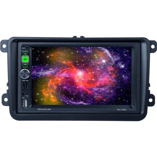 7 Inch Dual-spindle Car MP5 Mounting Universal Multimedia Player Radio Media Installation For Volkswagen Installation Frame 2021