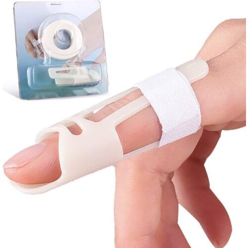 1pc Finger Splint Adjustable Comfortable Practical Finger Brace for Fracture