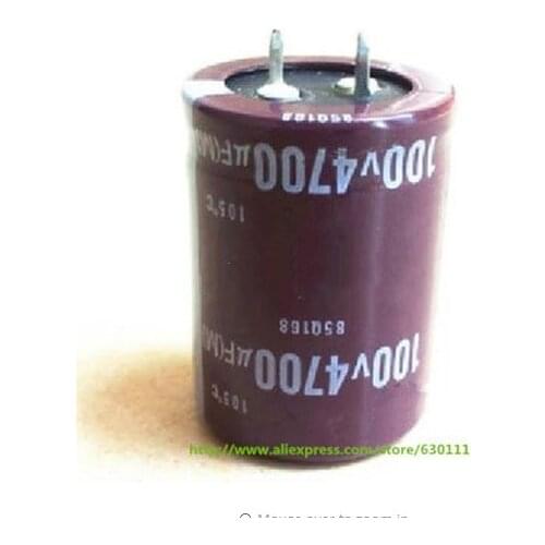100V 4700uf Electrolytic Capacitor Radial 4700UF 100V 35x50mm 5pcs/lot