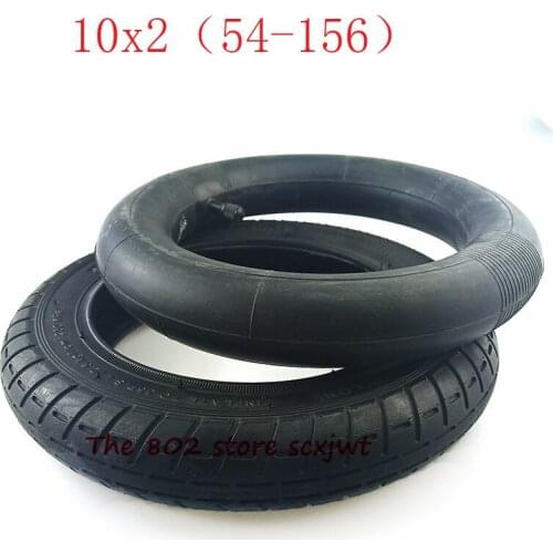 10x2 10 Inches Electric Scooter Tire Tyre Inflation Tube Wheel Tyre Outer Inner Tyre for Xiaomi M365 Scooter