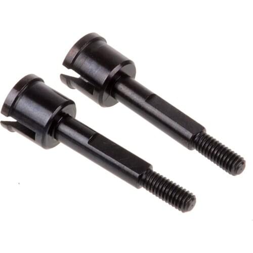 15506 2pcs 1/10 Scale Hsp Rc Truck Rally Monster Wheel Axle Model Car 15506