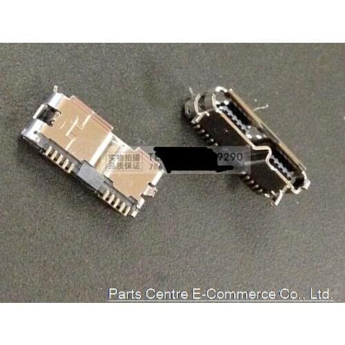 20 pcs Micro 10pin Micro usb 3.0 connector type B connector for repair mobile / Tablet PC / MP3 / MP4 / MP5,Prongs