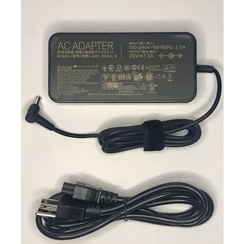 ADP-150CH B 20V 7.5A 150W Laptop Charger AC Adapter Power Supply compatible with Asus