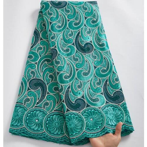 African Dry Lace Fabric Swiss Voile With Stones Swiss Cotton Lace High Quality Swiss Lace Fabrics For Wedding Dress A1425